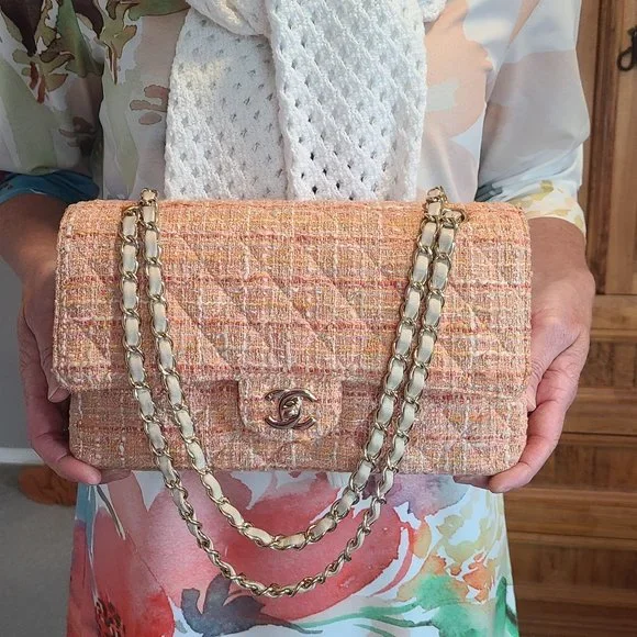 Chanel cotton candy purse deals